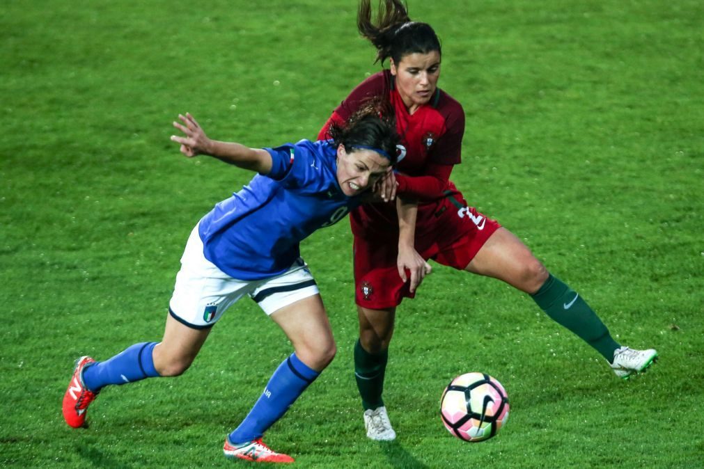 Portugal perde com Itália no apuramento para o Mundial2019 de futebol feminino