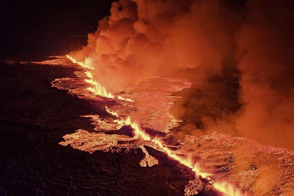 Erupção vulcânica na Islândia pode estar a estabilizar [serviço de meteorologia]