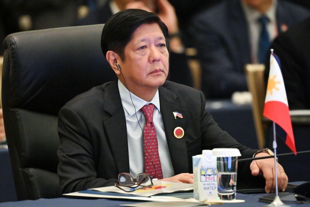 Filipinas afirmam que esforços diplomáticos com a China 