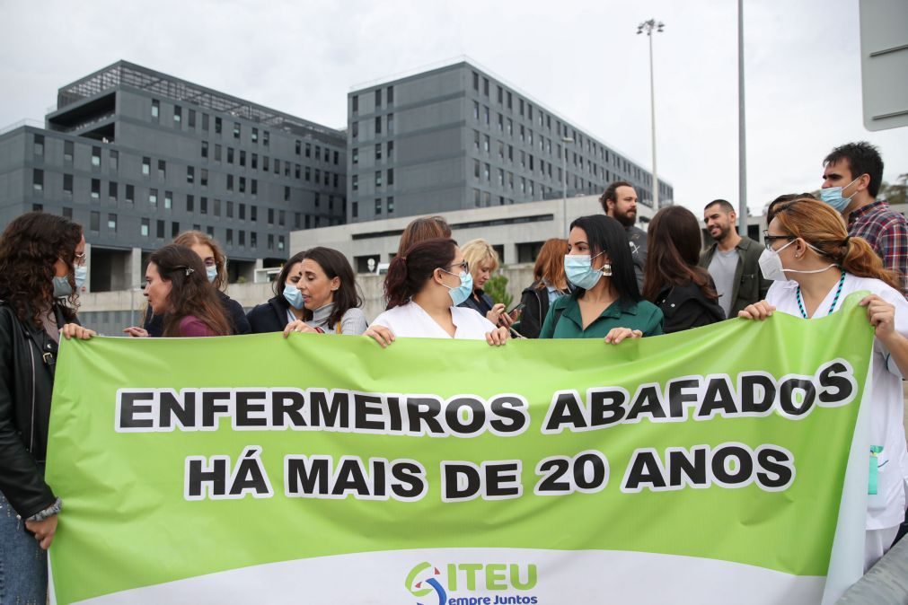 Enfermeiros iniciam hoje quase duas semanas de greve