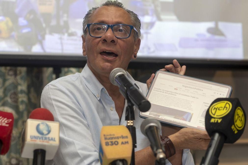 Antigo vice-presidente do Equador pede asilo ao México