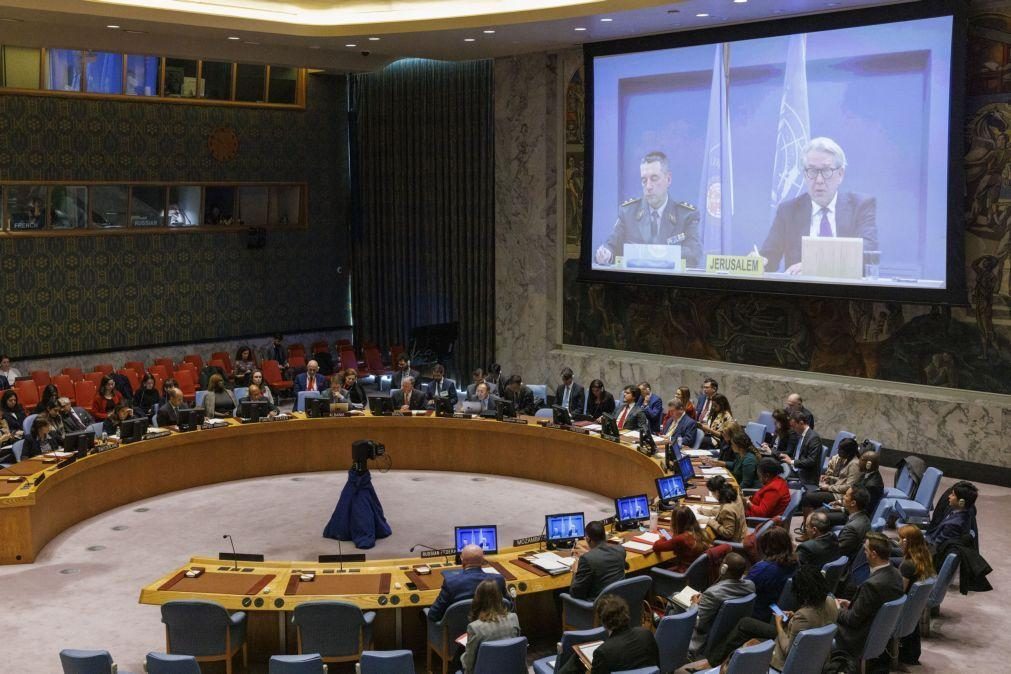 Conselho de Segurança da ONU aprova resolução exigindo ajuda humanitária a Gaza