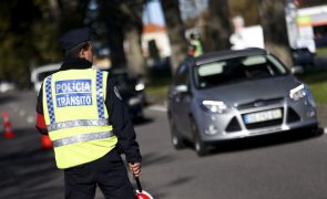 PSP detém 77 condutores alcoolizados e 40 sem carta entre sexta-feira e domingo