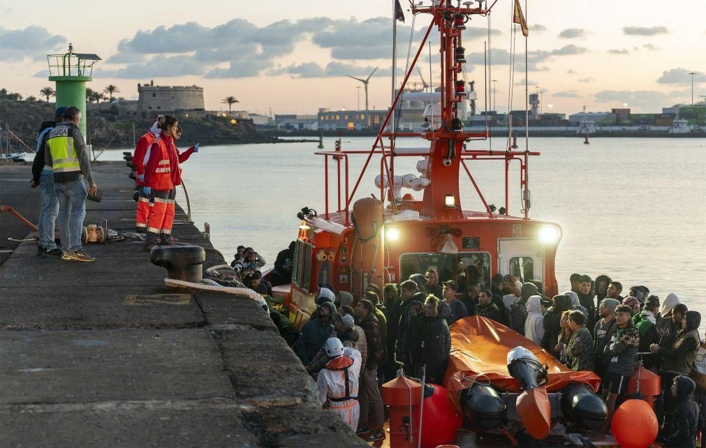 Mais de 200 migrantes resgatados nas ilhas Canárias, Espanha
