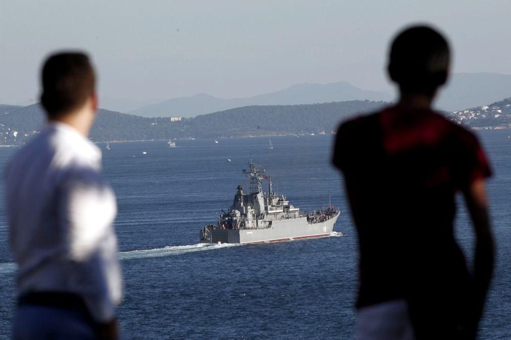 Ministro da Defesa informa Putin de ataque contra navio na Crimeia