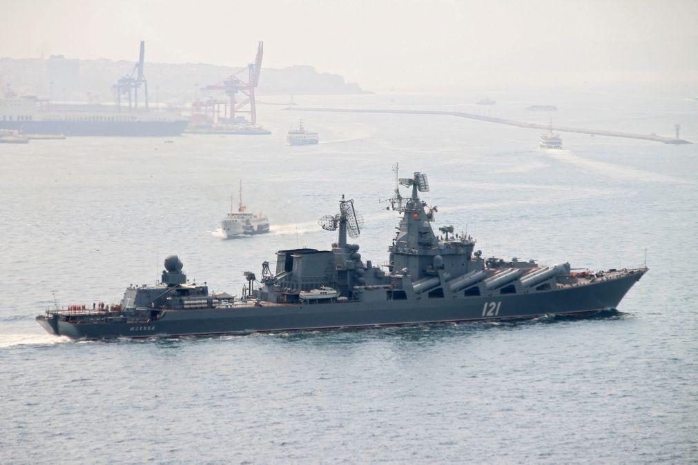 Britânicos indicam que Kiev destruiu 20% da frota russa no Mar Negro