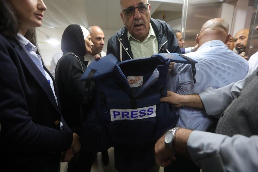 Pelo menos 140 jornalistas assassinados em 2023, 81 só em Gaza
