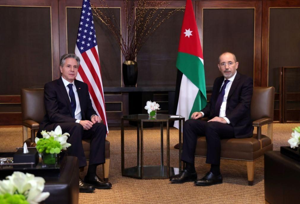 Jordânia pede a EUA fim da guerra na Faixa de Gaza e proteção de civis