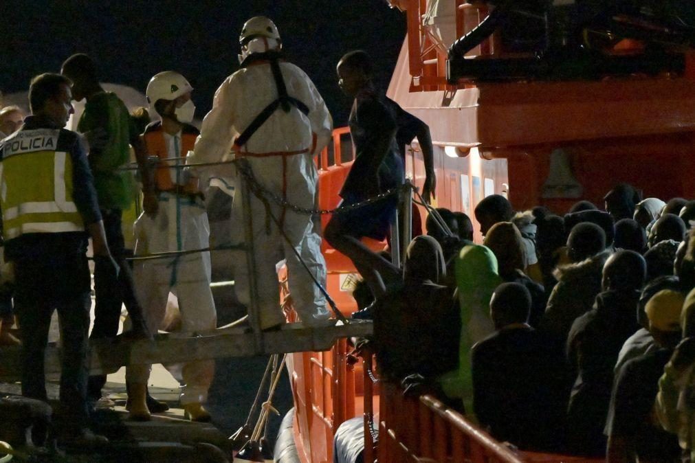 Resgatados do mar 180 migrantes nas ilhas Canárias