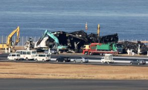 Aeroporto de Haneda em Tóquio regressa à normalidade após colisão de aviões