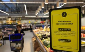 Espanha prolonga medidas como alimentos sem IVA e impostos sobre banca
