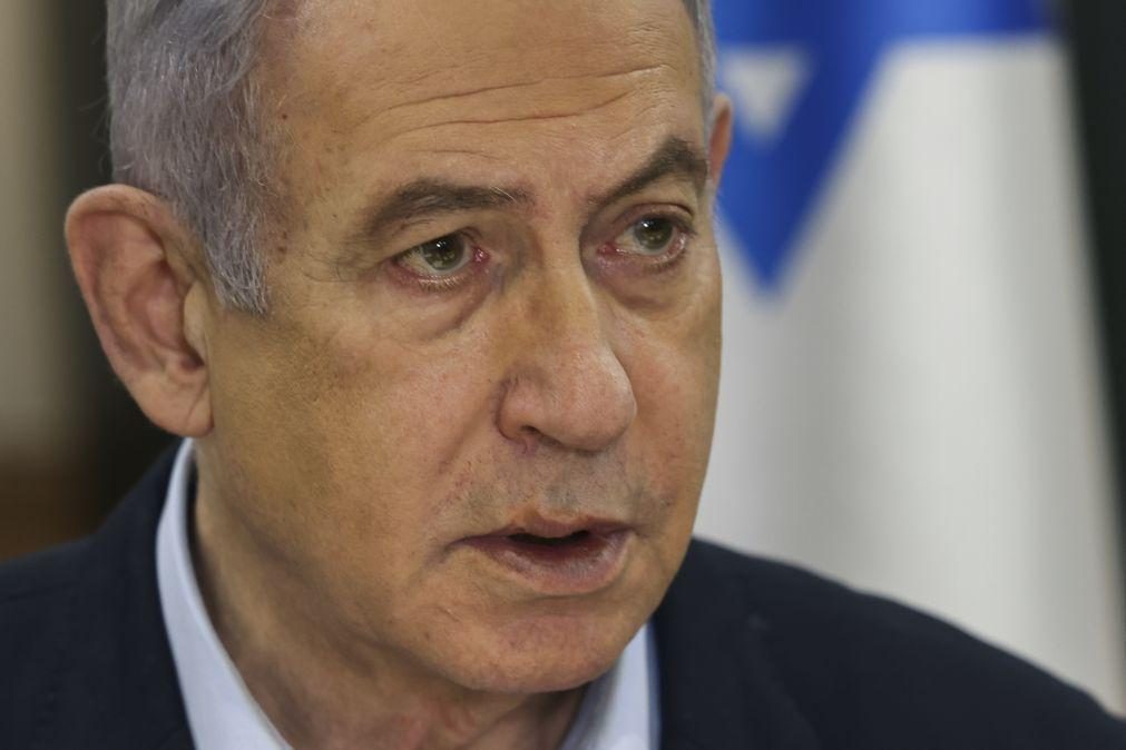 Netanyahu repete que não quer ocupar Gaza nem deslocar palestinianos