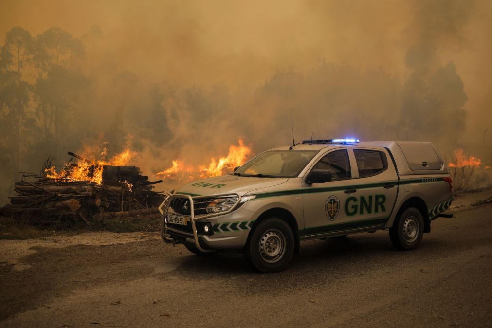 GNR deteve 63 pessoas pelo crime de incêndio e registou 3.292 contraordenações em 2023