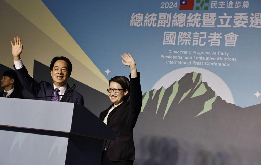 Taiwan/Eleições: Presidente eleito saúda resistência a 