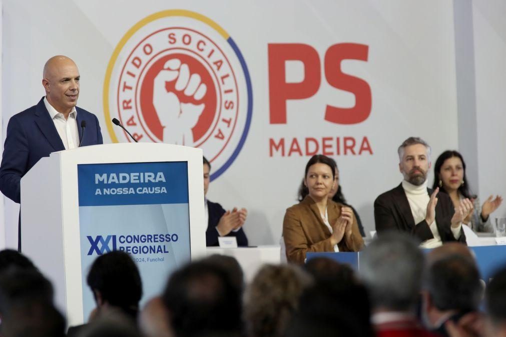 Paulo Cafôfo é o cabeça de lista do PS/Madeira às legislativas de 10 de março
