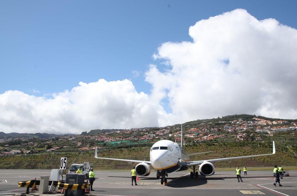 Aeroporto da Madeira condicionado devido ao mau tempo