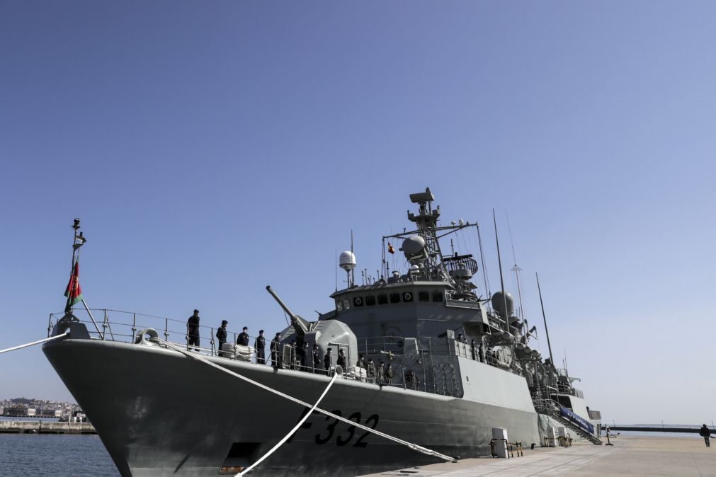 Marinha aguarda resultado de análises após deteção de 'legionella' no navio Corte-Real em novembro