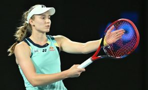 Rybakina eliminada na Austrália após mais longo 'tie break' do Grand Slam feminino