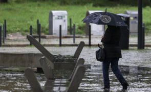 Depressão Juan vai provocar chuva e neve até sexta-feira em Portugal continental