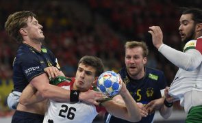 Portugal perde com Suécia e despede-se das meias-finais do Europeu de andebol