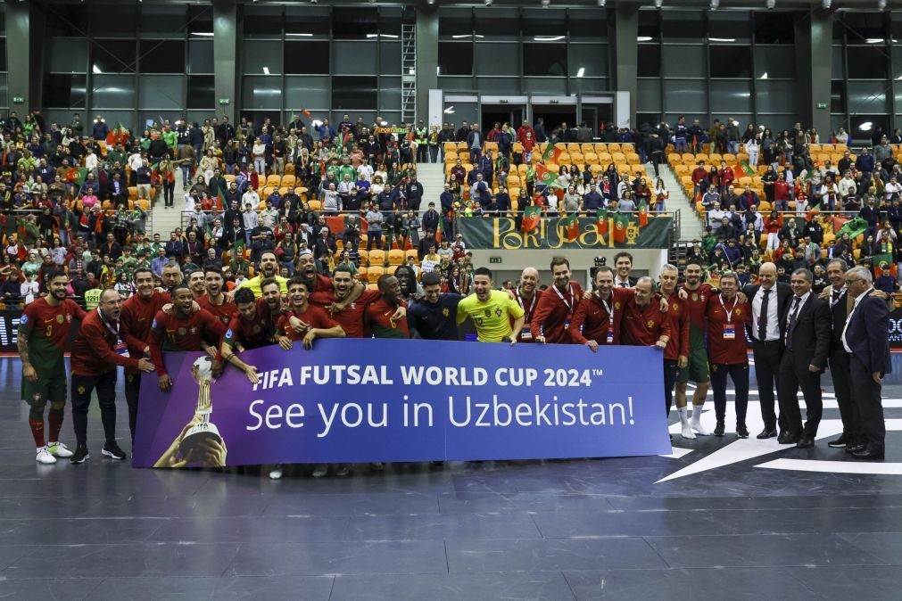 Portugal com duplo particular contra Japão para preparar Mundial2024 de futsal