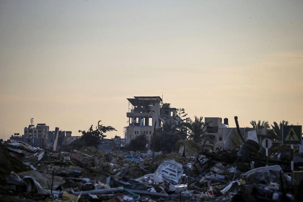 Destruição de Gaza em 