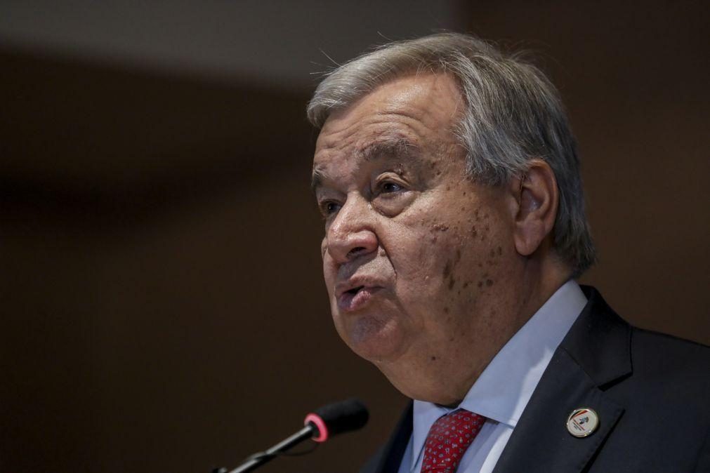 Guterres reitera que África deve ter assento permanente no Conselho de Segurança