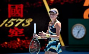 'Qualifier' Dayana Yastremska chega às meias-finais do Open da Austrália