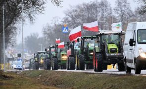 Agricultores polacos bloqueiam 160 estradas em protesto contra importações ucranianas