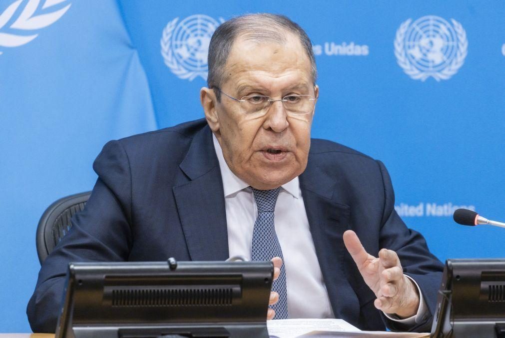 Lavrov conclui passagem na ONU tentando 'sossegar' comunidade global sobre ações russas