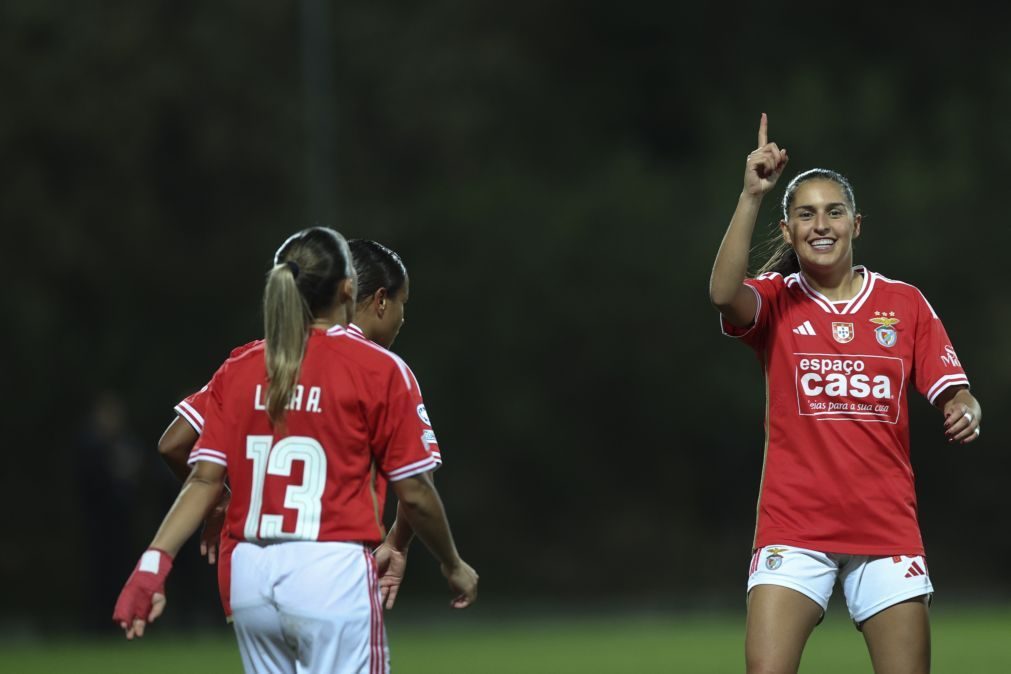 Benfica nos 'quartos' da Liga dos Campeões feminina com derrota do Eintracht