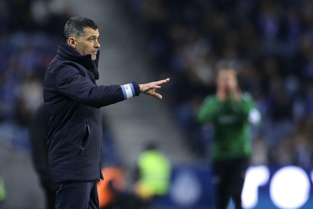 Conceição liga melhoria do FC Porto ao entrosamento coletivo