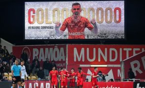 Golo de Maxime Dominguez dá vitória ao Gil Vicente frente ao Vitória de Guimarães
