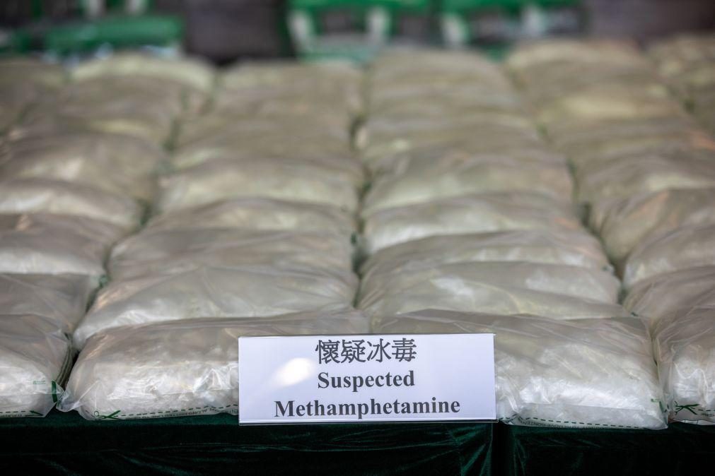 China apreendeu quase 26 toneladas de droga em 2023