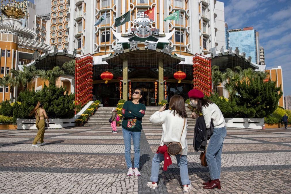 Receitas do jogo em Macau sobem em janeiro 67% em termos anuais