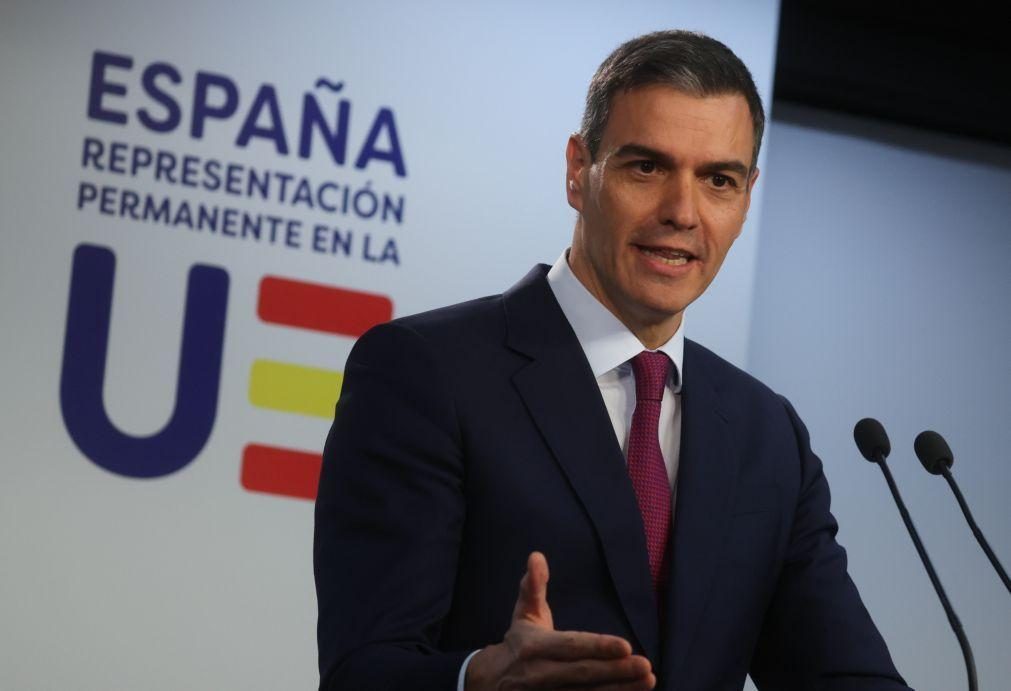 Sánchez assume complexidade da legislatura e insiste na amnistia de catalães