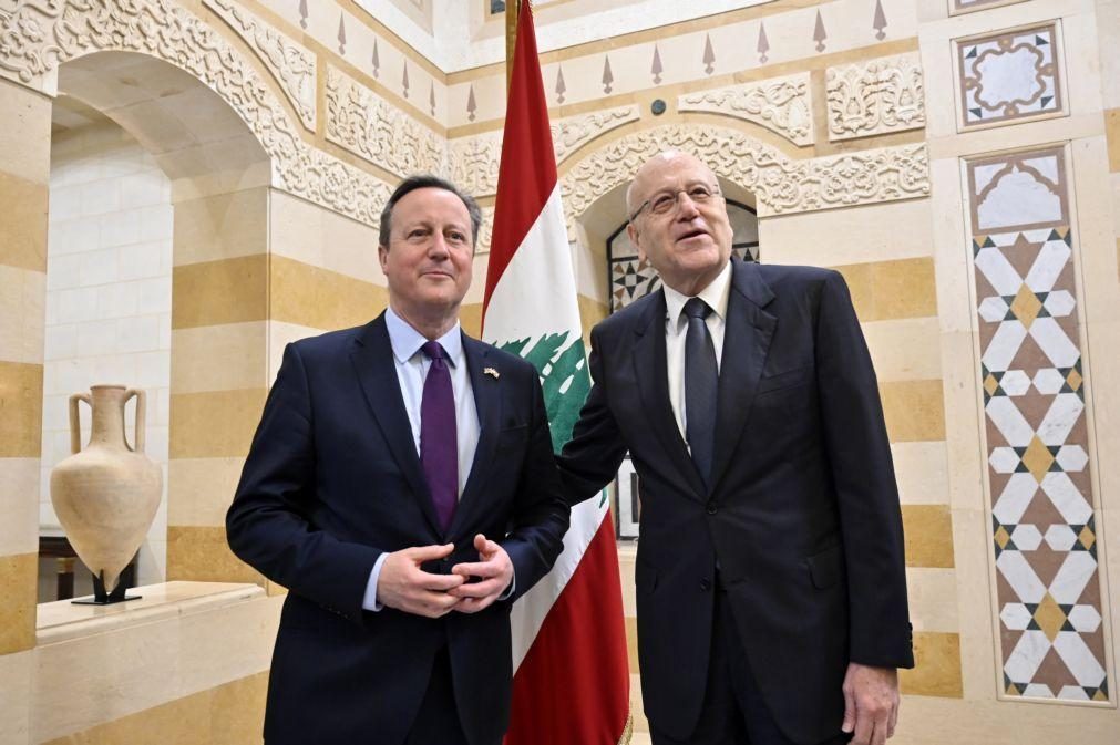 Reino Unido admite reconhecer Estado da Palestina antes de acordo de paz com Israel