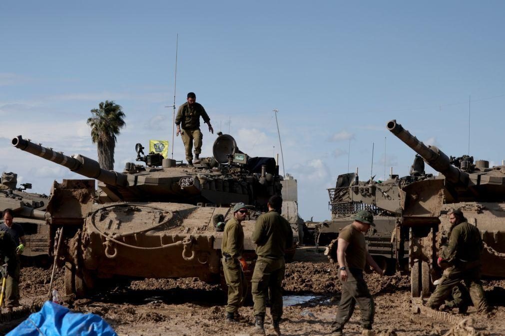 Israel diz estar a concluir operação em Khan Yunis e anuncia envio de tropas para Rafah