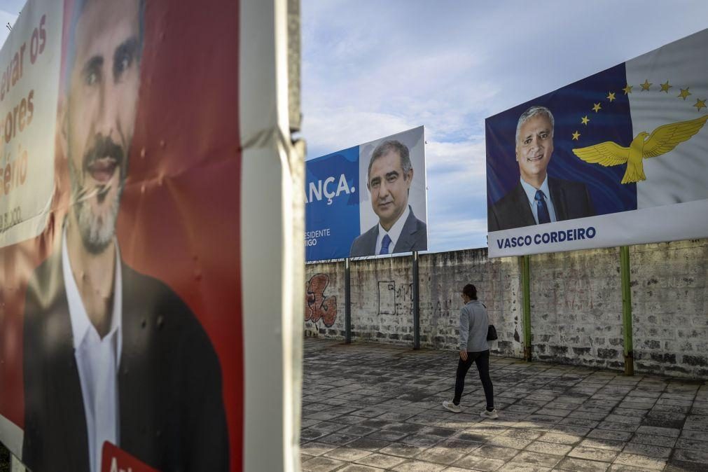 Campanha para as eleições legislativas regionais dos Açores termina hoje