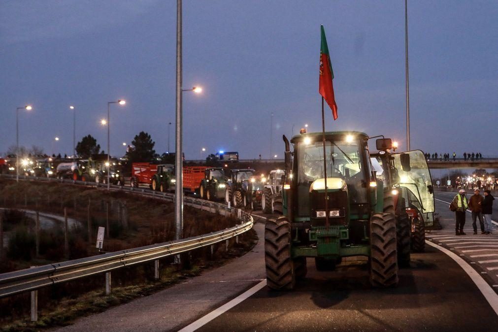 Acessos à Ponte Vasco da Gama condicionados por protestos dos agricultores