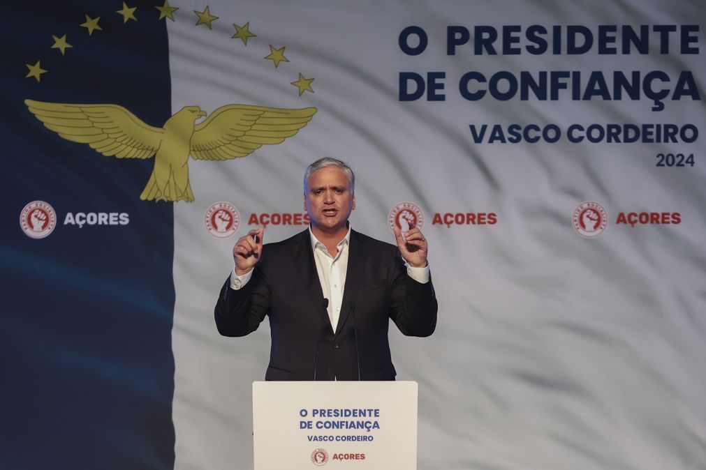 Vasco Cordeiro pede mobilização dos eleitores contra extrema-direita