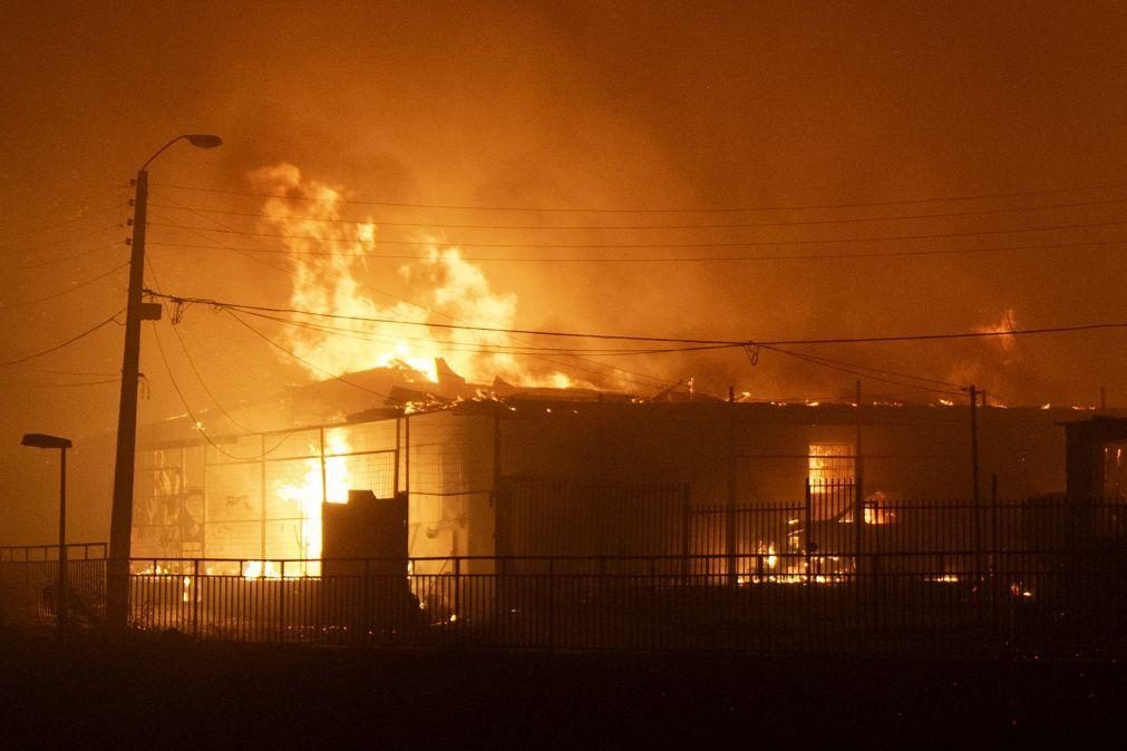 Pelo menos 19 mortos em incêndios no Chile