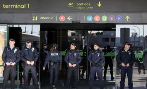 Cerca de 60 polícias do Aeroporto de Lisboa estão de baixa