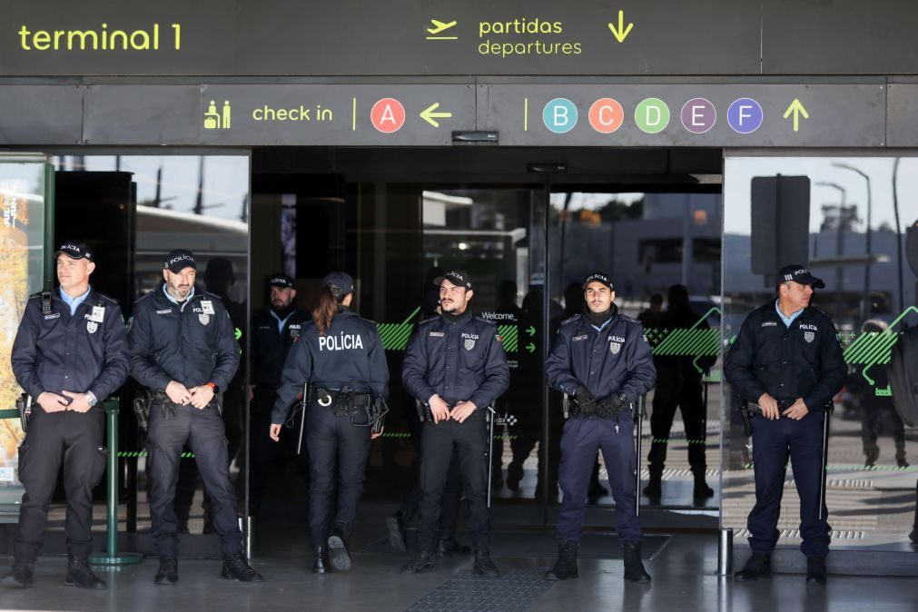 Cerca de 60 polícias do Aeroporto de Lisboa estão de baixa