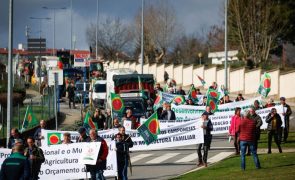 Cerca de 150 tratores e carrinhas em marcha lenta em Vila Real