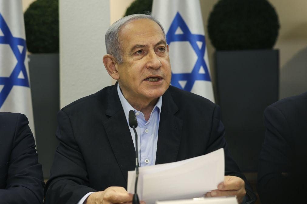 Netanyahu rejeita exigências do Hamas para um cessar-fogo