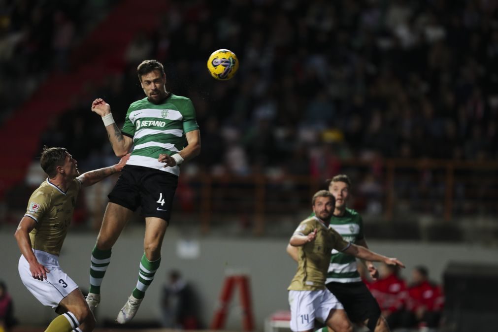 Sporting vence União Leiria e está nas 'meias' da Taça de Portugal