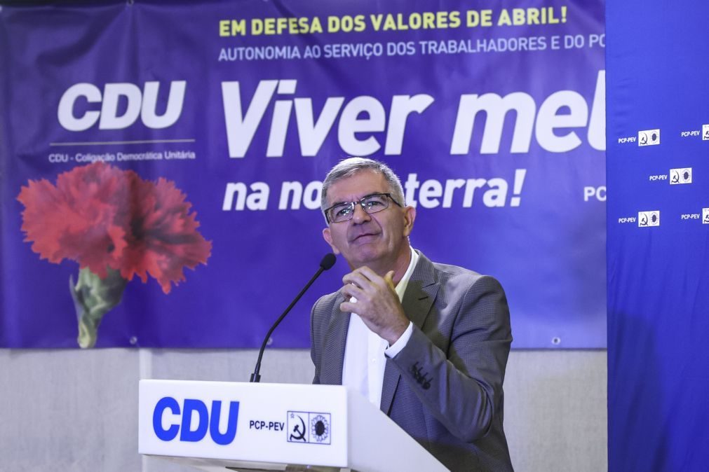 PCP/Madeira defende eleições antecipadas como 