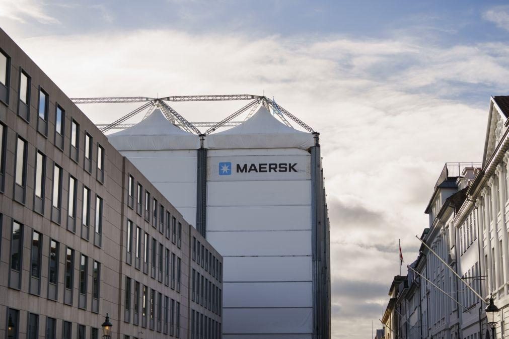 Lucro líquido da Mærsk cai 87% para 3.629 ME em 2023