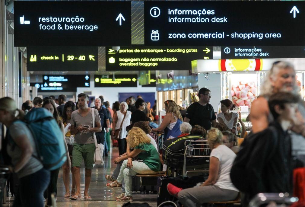Mau tempo faz cancelar mais de duas dezenas de partidas e chegadas no aeroporto da Madeira